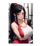 肉肉フィットネスコーチ1写真（個別スタンプ：16）