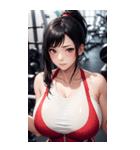 肉肉フィットネスコーチ1写真（個別スタンプ：17）