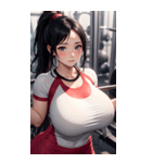 肉肉フィットネスコーチ1写真（個別スタンプ：21）