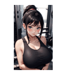 肉肉フィットネスコーチ1写真（個別スタンプ：22）