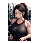 肉肉フィットネスコーチ1写真（個別スタンプ：30）