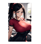 肉肉フィットネスコーチ1写真（個別スタンプ：32）