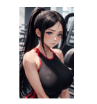 肉肉フィットネスコーチ1写真（個別スタンプ：33）