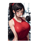 肉肉フィットネスコーチ1写真（個別スタンプ：34）