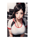 肉肉フィットネスコーチ1写真（個別スタンプ：36）