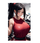 肉肉フィットネスコーチ1写真（個別スタンプ：37）