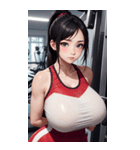 肉肉フィットネスコーチ1写真（個別スタンプ：38）