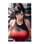 肉肉フィットネスコーチ1写真（個別スタンプ：40）