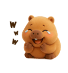 カピ カピバラ（個別スタンプ：4）