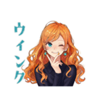魔女のハロウィン★可愛い魔法使い（個別スタンプ：7）