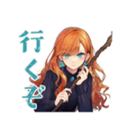 魔女のハロウィン★可愛い魔法使い（個別スタンプ：14）
