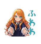 魔女のハロウィン★可愛い魔法使い（個別スタンプ：16）