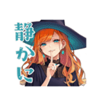 魔女のハロウィン★可愛い魔法使い（個別スタンプ：18）