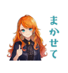 魔女のハロウィン★可愛い魔法使い（個別スタンプ：19）