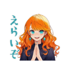 魔女のハロウィン★可愛い魔法使い（個別スタンプ：20）