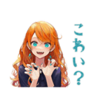 魔女のハロウィン★可愛い魔法使い（個別スタンプ：22）