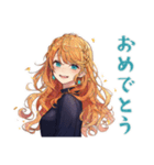 魔女のハロウィン★可愛い魔法使い（個別スタンプ：26）