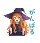 魔女のハロウィン★可愛い魔法使い（個別スタンプ：27）