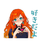魔女のハロウィン★可愛い魔法使い（個別スタンプ：28）