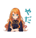 魔女のハロウィン★可愛い魔法使い（個別スタンプ：32）