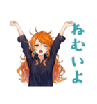 魔女のハロウィン★可愛い魔法使い（個別スタンプ：33）