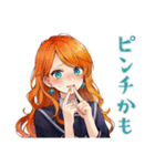 魔女のハロウィン★可愛い魔法使い（個別スタンプ：40）