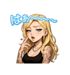 ヤニかすギャル（個別スタンプ：6）