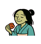 お岩さんの情緒大爆発便@SFW（個別スタンプ：7）