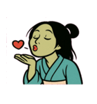 お岩さんの情緒大爆発便@SFW（個別スタンプ：8）