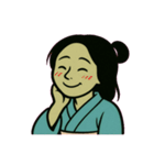 お岩さんの情緒大爆発便@SFW（個別スタンプ：9）