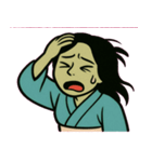 お岩さんの情緒大爆発便@SFW（個別スタンプ：11）