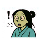 お岩さんの情緒大爆発便@SFW（個別スタンプ：12）