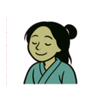 お岩さんの情緒大爆発便@SFW（個別スタンプ：13）