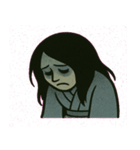 お岩さんのすいません地獄便@SFW（個別スタンプ：1）