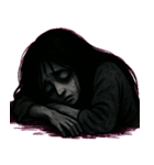 お岩さんの呪言ささやき便@SFW（個別スタンプ：21）