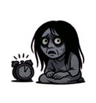 最恐お岩さんの無言圧便@SFW（個別スタンプ：3）