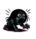 最恐お岩さんの無言圧便@SFW（個別スタンプ：6）