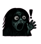 最恐お岩さんの無言圧便@SFW（個別スタンプ：7）