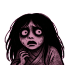 最恐お岩さんの無言圧便@SFW（個別スタンプ：12）