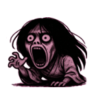 最恐お岩さんの無言圧便@SFW（個別スタンプ：13）