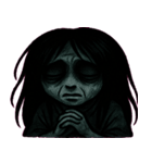 最恐お岩さんの無言圧便@SFW（個別スタンプ：23）