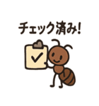 働きアリのコツコツ日記（個別スタンプ：40）
