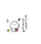 うさぎのきもち。〜秋とわたし〜（個別スタンプ：34）