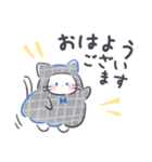 毎日使える！シーツをかぶったお化けネコ（個別スタンプ：2）