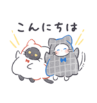 毎日使える！シーツをかぶったお化けネコ（個別スタンプ：3）