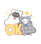 毎日使える！シーツをかぶったお化けネコ（個別スタンプ：10）