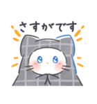 毎日使える！シーツをかぶったお化けネコ（個別スタンプ：17）