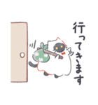 毎日使える！シーツをかぶったお化けネコ（個別スタンプ：33）