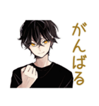 黒猫系男子のハロウィン★ゆる（個別スタンプ：28）