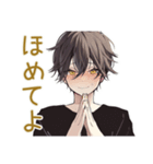 黒猫系男子のハロウィン★ゆる（個別スタンプ：33）